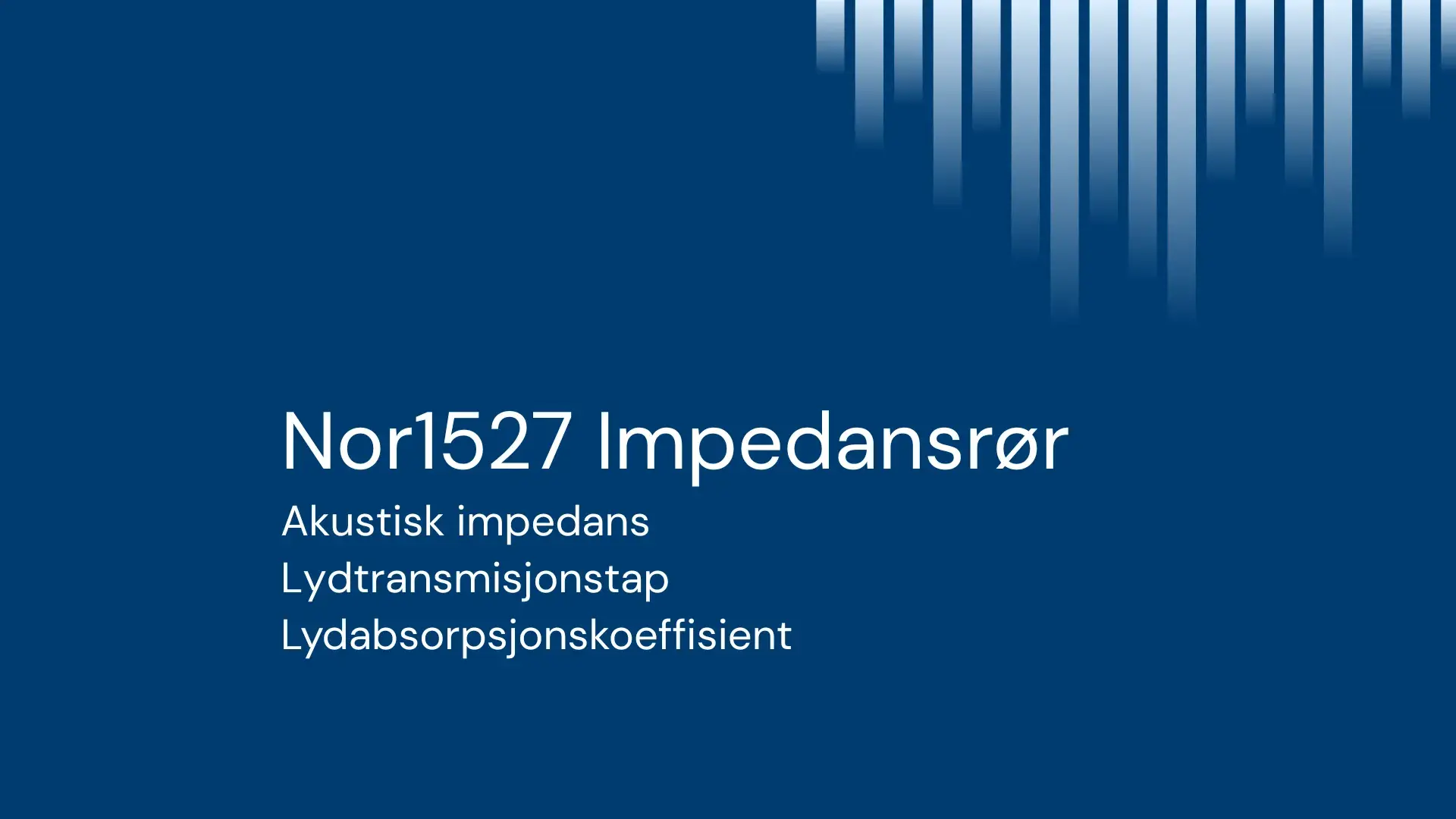 Nor1527-Impedance-tube-Video-thumbnail - NO